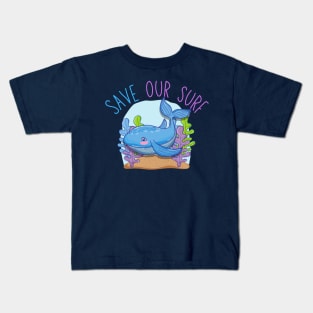 Save Our Surf Whale Kids T-Shirt